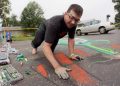 Chicago Chalk Artist Coming to East Bridge Art Festival