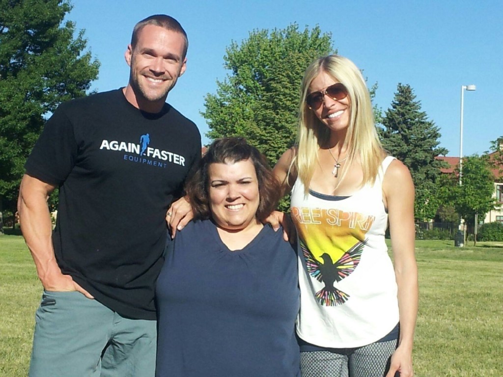 Sara Murphy with Chris & Heidi Powell of ABC's Extreme Weight Loss