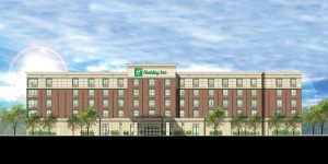 rendering of the Holiday Inn to be located in downtown owensboro.