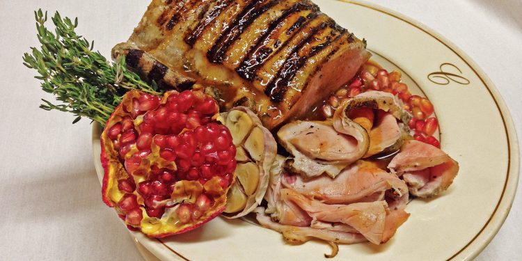 Pomegranate Pork Loin