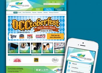 The Owensboro Convention Center has a new website with a QuickQuote feature and a new app