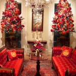 The 38th Annual Holiday Forest Festival of Trees is November 15 to December 31, 2014.  Seen is the American Empire Room - John Hampden Smith Decorative Arts Wing at the Owensboro Museum of Fine Art