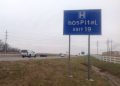 hOsPitaL sign at Owensboro Creates Smiles