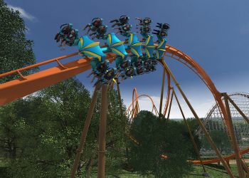 Christmas Comes Early at Holiday World – Thunderbird Track Completed Today