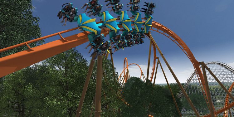 Christmas Comes Early at Holiday World – Thunderbird Track Completed Today