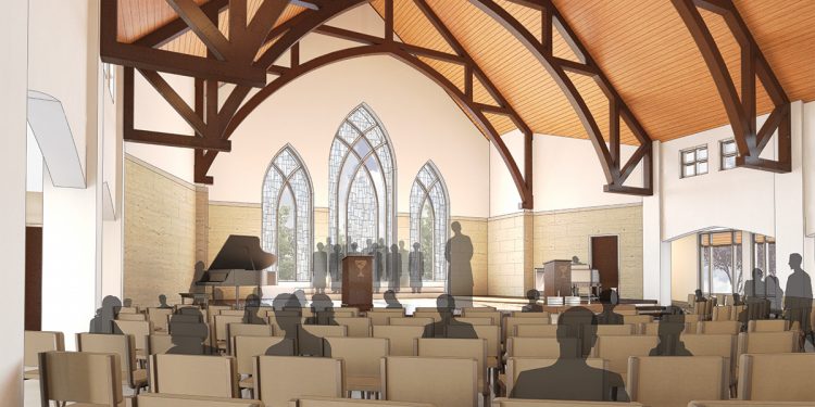 First Christian Church Breaks Ground