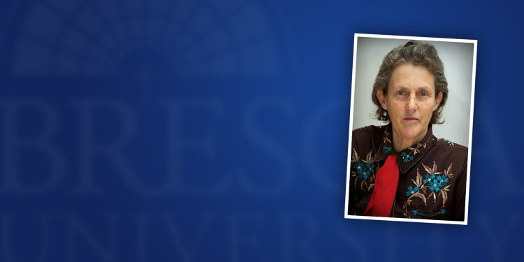 Brescia Hosts TED Speaker Dr. Temple Grandin
