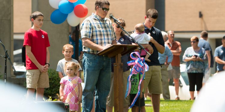 National Day of Prayer Held at Courthouse