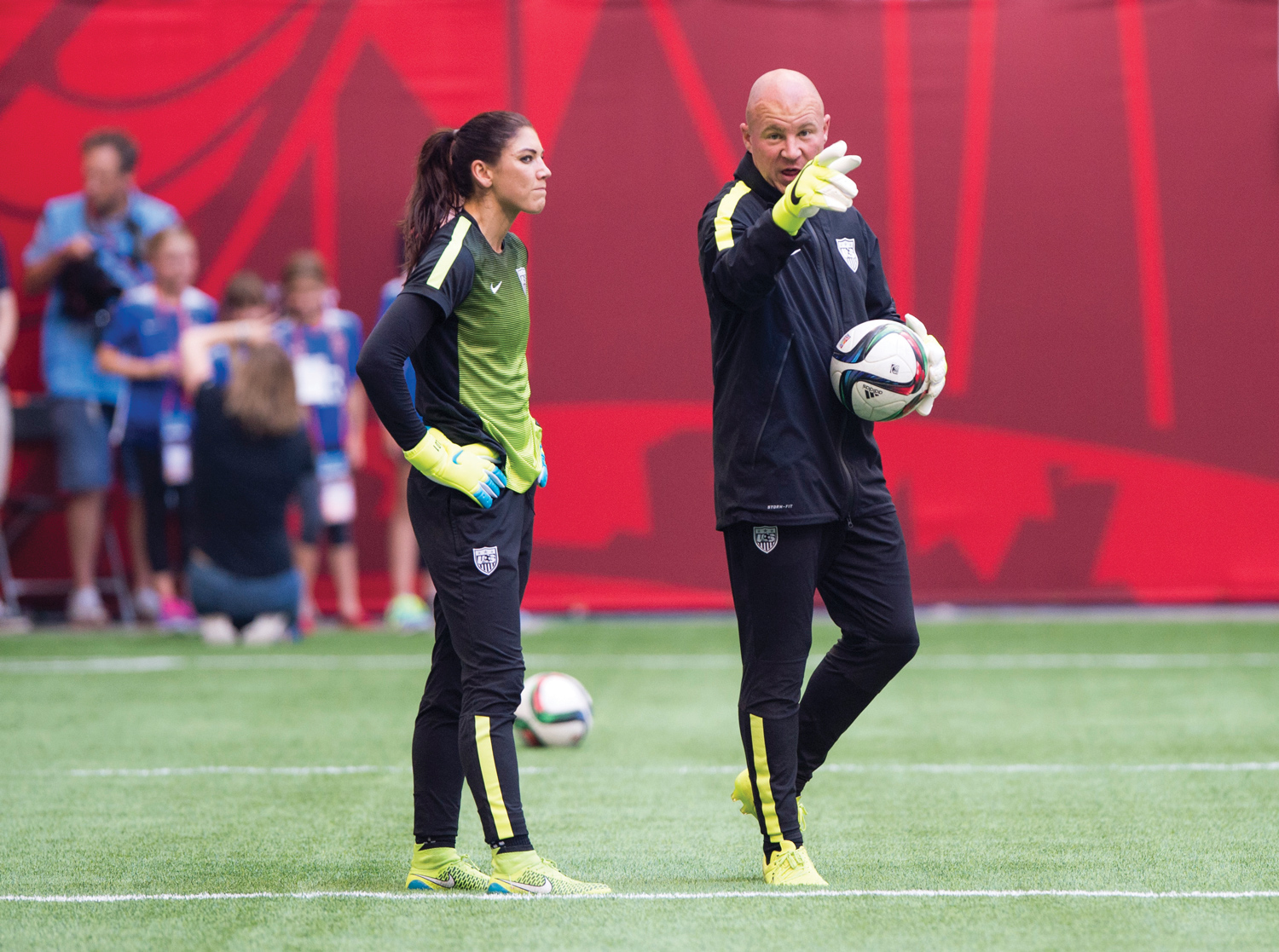 Hope Solo thanked all of her coaches, including Abel, in this quote from FIFA.com: “As for my Golden Glove award, I’d like to dedicate it to my teammates and all the coaches that have stood by me all this time…It may be an individual award, but there are a lot of people who enabled me to be here holding this trophy today, which is the greatest moment of my career, and I thank them. I dedicate it to my coaches and my teammates.”