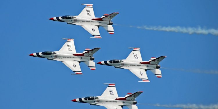 Busy Air Show Weekend Downtown