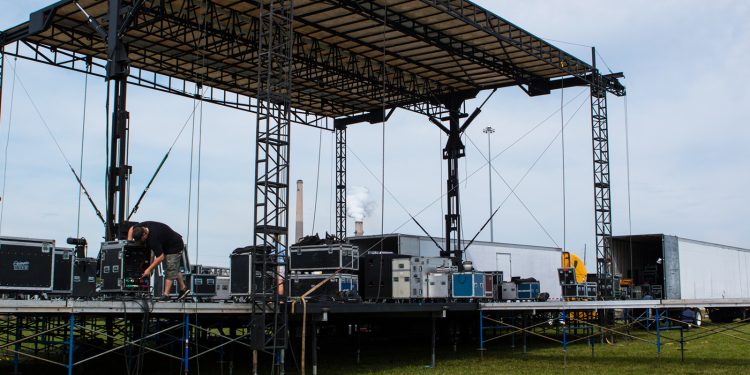 BigO Stage Getting Ready to Rock!