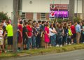 DCMS Students Pay Respect