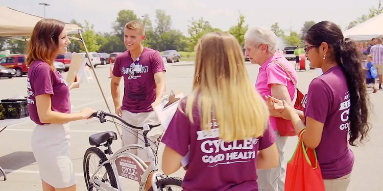 Owensboro Health Harvest Market Bike Giveaway