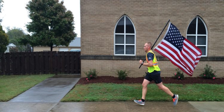 Old Glory Relay Passes Through Owensboro