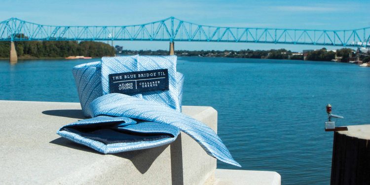 Blue Bridge Tie Selling Quickly