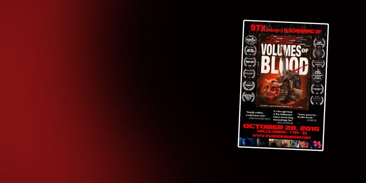 Two Chances to See Volumes of Blood Halloween Week