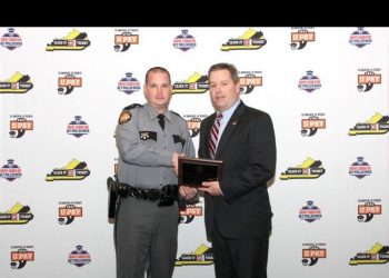 KSP Trooper Zack Jones Receives Award