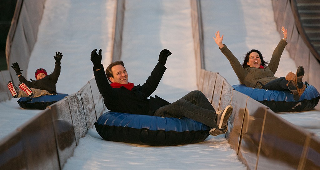 snowtubing