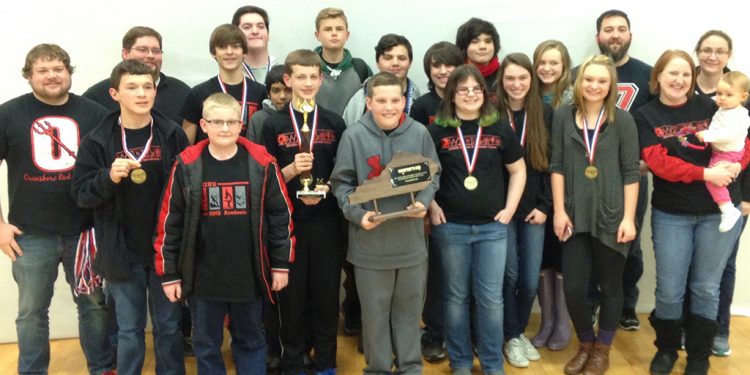 OMS Academic Team Repeats in Region