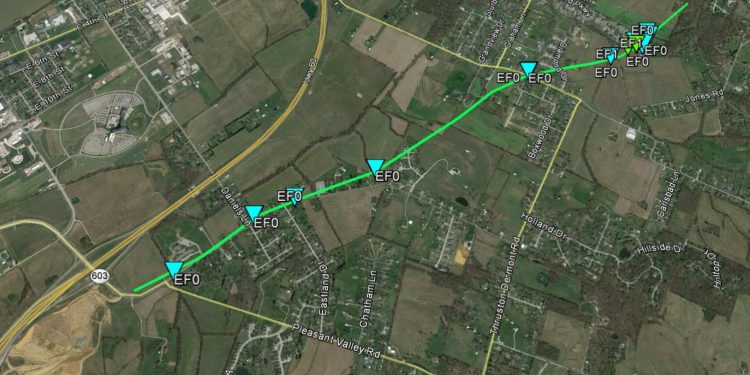 NWS Released Report of 2 Tornados in Daviess County