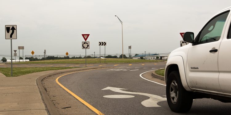 Roundabout Reducing Crashes