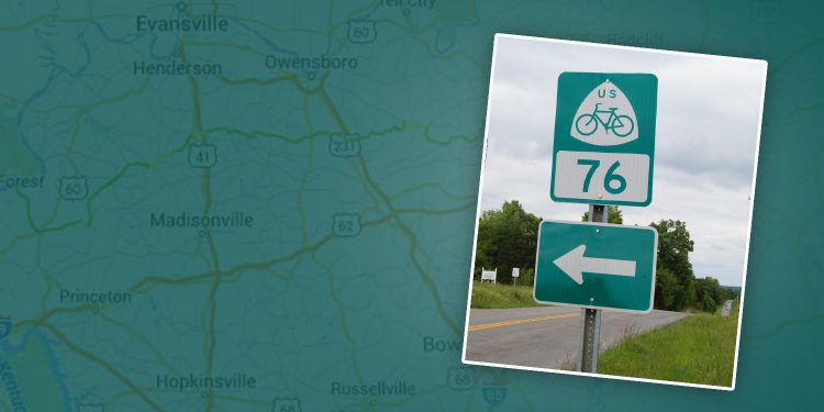 TransAmerica Bike Trail Now Signed in Western KY