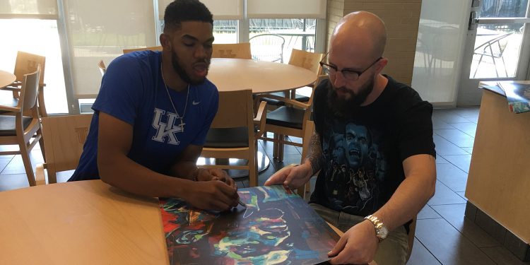 Kizer Issues Karl-Anthony Towns Rookie of the Year Prints