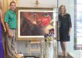 Masquerade Ball Oil Painting Unveiled at Independence Bank