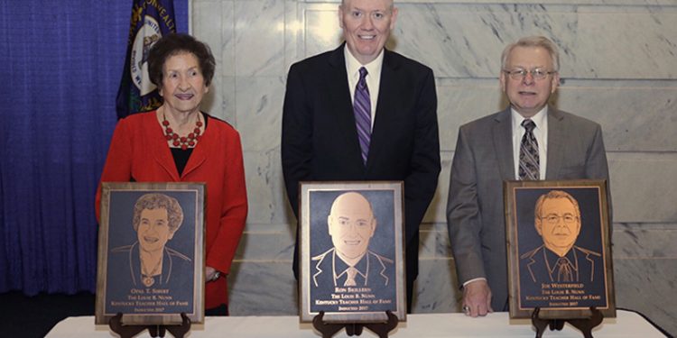 Joe Westerfield Inducted into Kentucky Teacher Hall of Fame