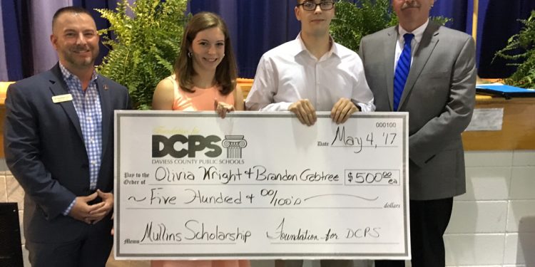 2017 Brandon Mullins Scholarship Recipients