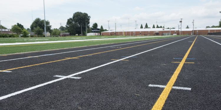 New Track at Owensboro Middle School Ready for Fall