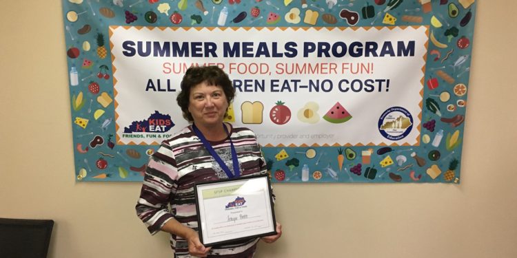 Barr Wins Summer Feeding State Award