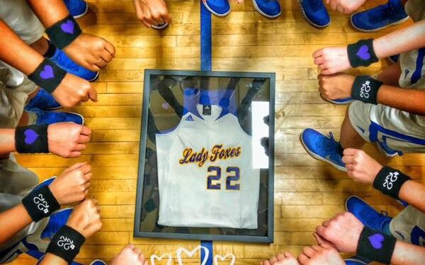 BMS Lady Foxes Play First Game Since Losing Brookelynne Shannon