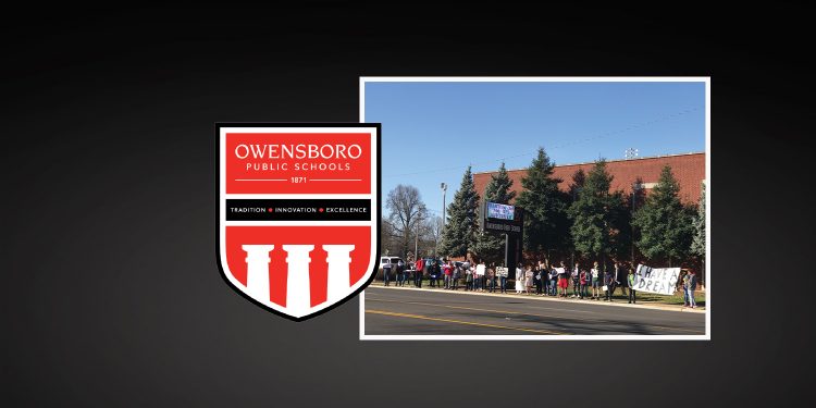 Hundreds of OHS Students Line Frederica in Black History Inspires Rally