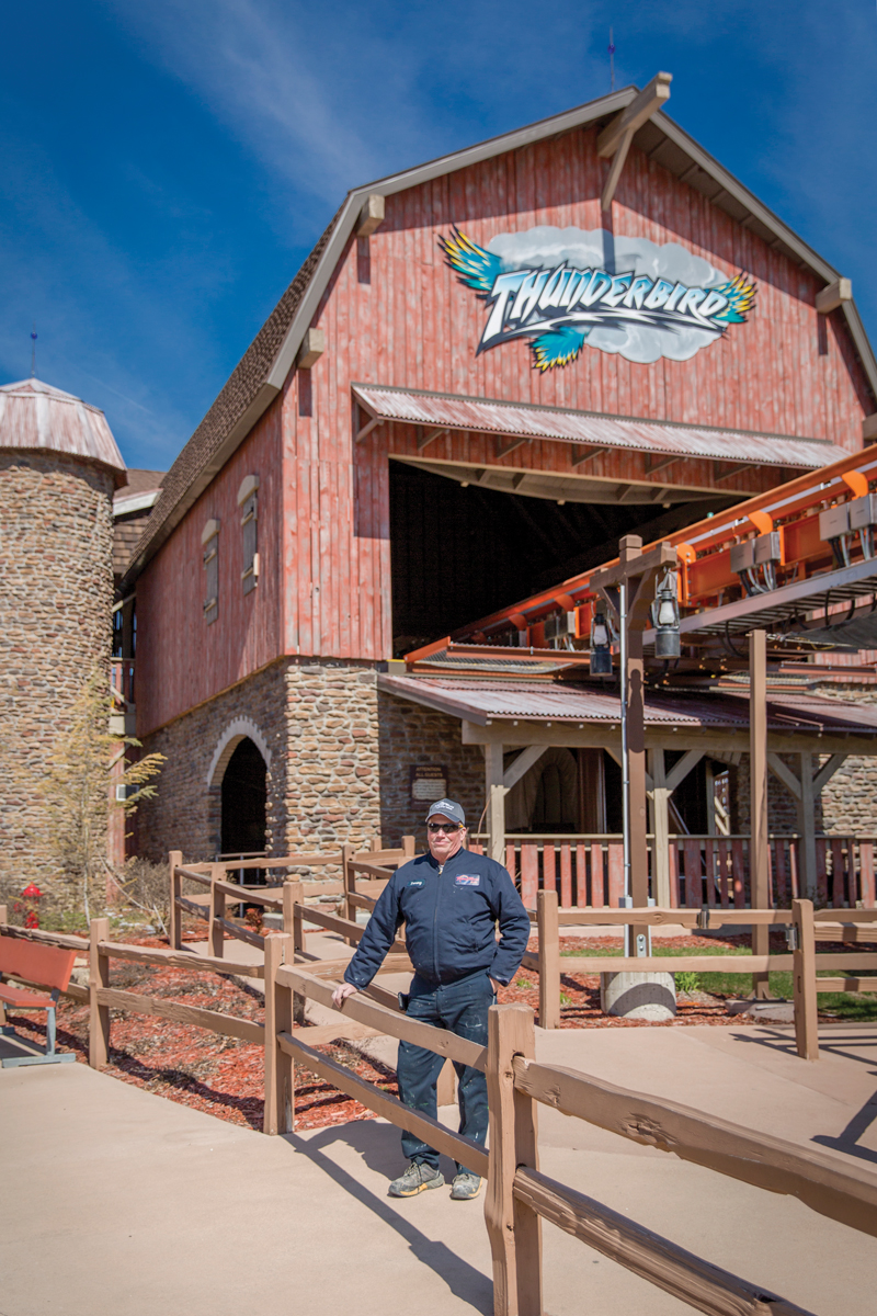 Behind the Scenes With Holiday World Paint Shop Manager, Tommy Johnson