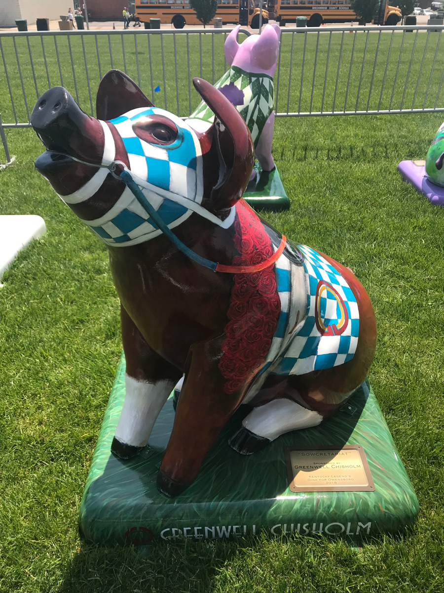 Oink for Owensboro Pigs Revealed at BBQ Fest Owensboro Living