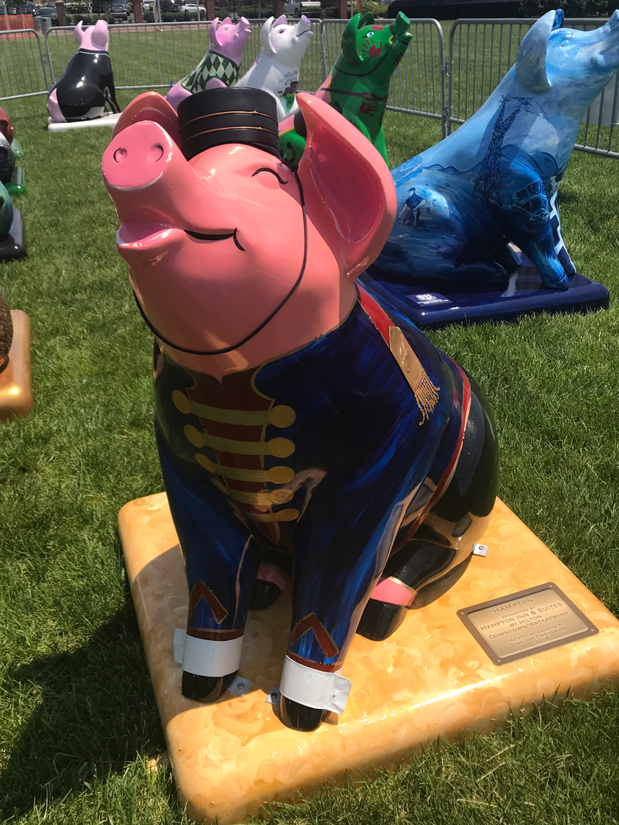 Oink for Owensboro Pigs Revealed at BBQ Fest Owensboro Living