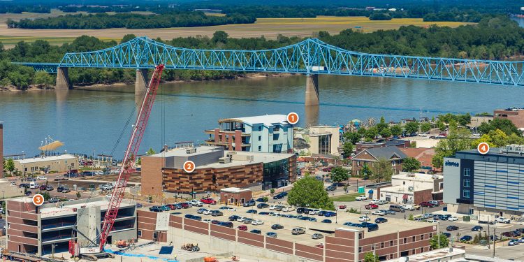 An Aerial Look at Downtown Development