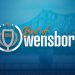 Best of Owensboro Living 2019 Logo with Blue Bridge in Background