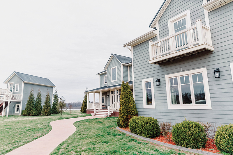 Exterior of featured home on Pantle Point in Owensboro