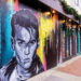 OWENSBORO, KY - Downtown Mural of Johnny Depp’s title character from Cry-Baby painted by Owensboro Artist Aaron Kizer // Photo by Jamie Plain